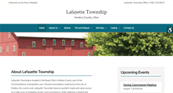 Desktop Screenshot of lafayettetownship.com